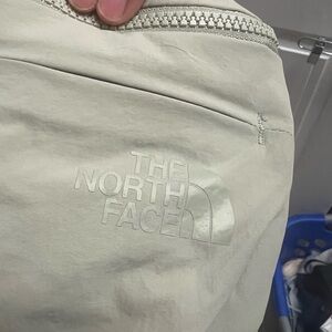 The North Face light green crossbody